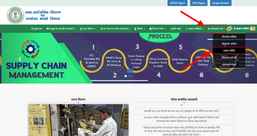 Aahar Jharkhand (PDS) Allotment 2025 - पात्रता सूची, मासिक विवरण और आवेदन 8 झारखंड आहार