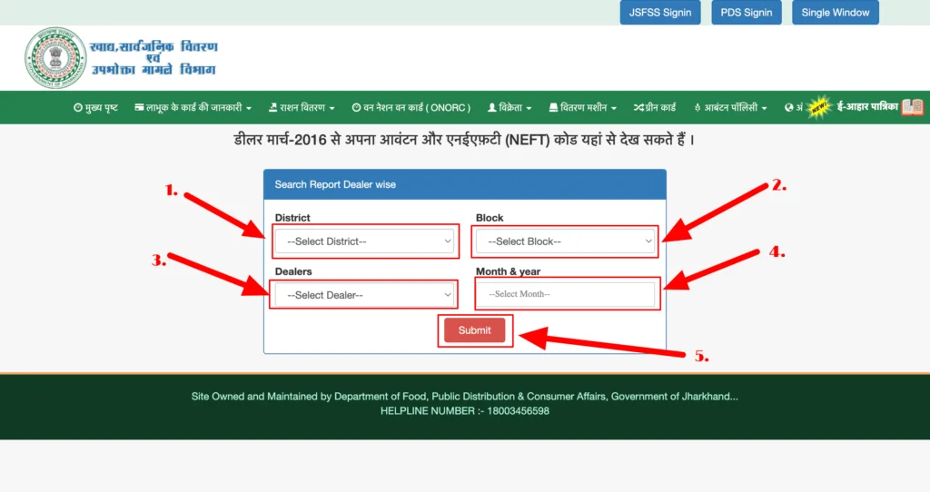Aahar Jharkhand (PDS) Allotment 2025 - पात्रता सूची, मासिक विवरण और आवेदन 11 झारखंड आहार